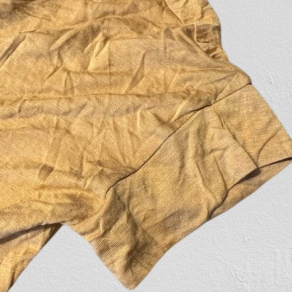 Mustard Criss Cross Back Tunic Top - Picture 4 of 9